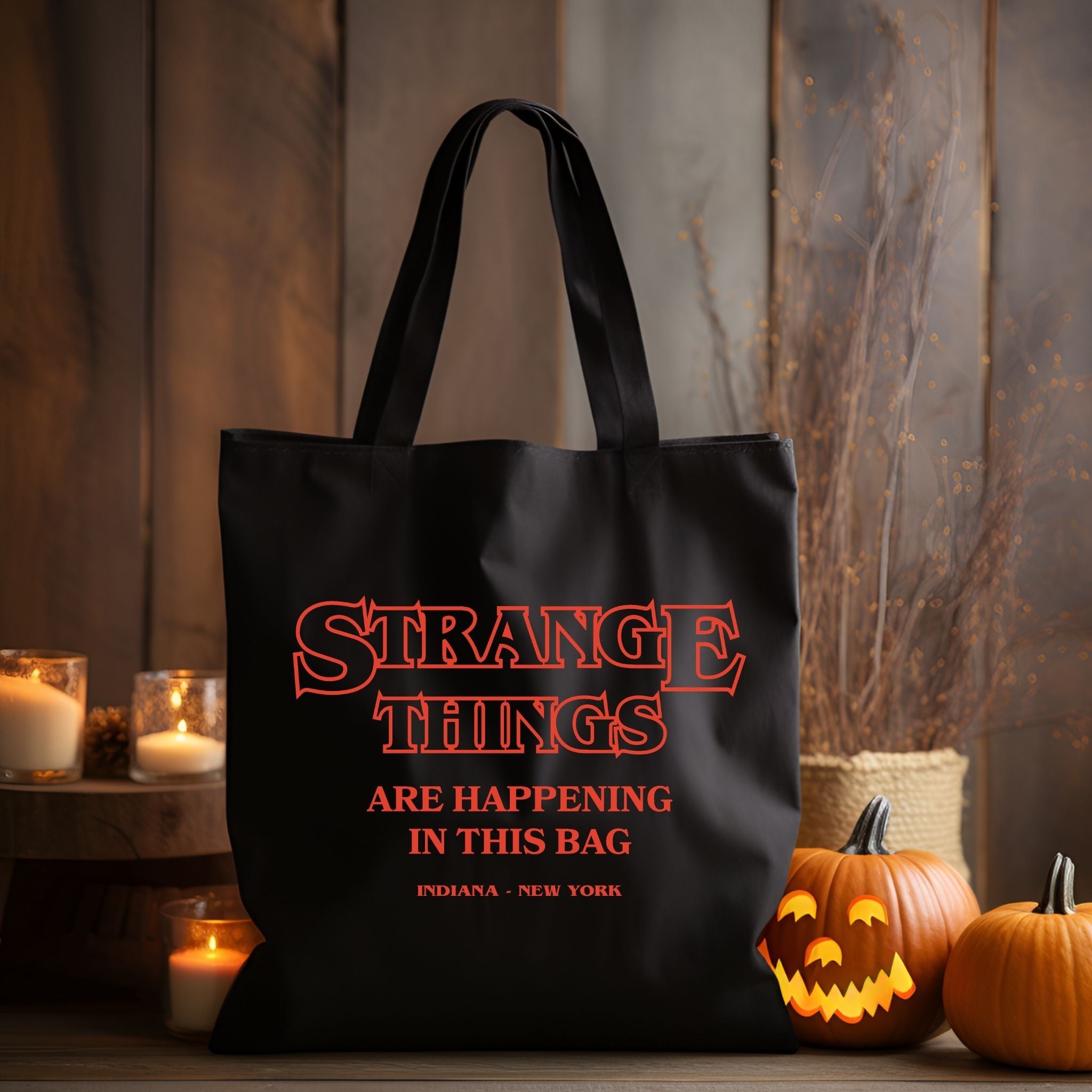 Strange Things Tote Bag - Strange Things Themed Bag
